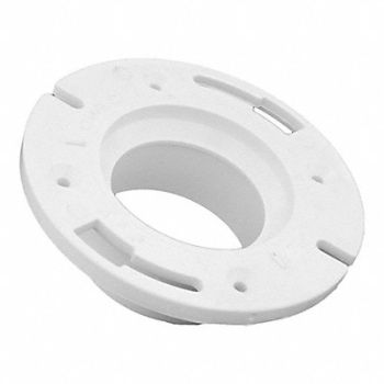 GRAINGER APPROVED Closet Flange W/ Stop 4 x 3 in Pipe Size, 3GUT1