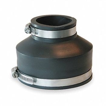 GRAINGER APPROVED Coupling PVC 4 in 2 in For Pipe Size, 3HCY8