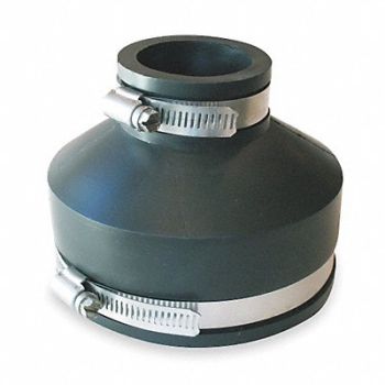 GRAINGER APPROVED Coupling PVC 5 in 2 in For Pipe Size, 3HCY9