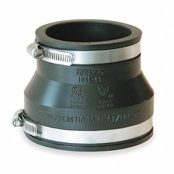 GRAINGER APPROVED Coupling PVC 5 in 3 in For Pipe Size, 3HCZ1