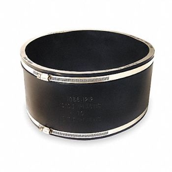 GRAINGER APPROVED Flexible Coupling PVC 12 For Pipe Size, 3HDA6