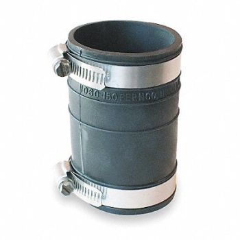 GRAINGER APPROVED Flexible Coupling PVC 1 1/2 Pipe Size, 3HDC7