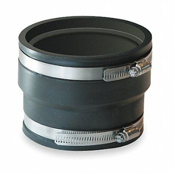 GRAINGER APPROVED Flexible Coupling PVC 8 in For Pipe Size, 3HDD3