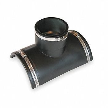GRAINGER APPROVED Flexible Tap Saddle Tee PVC 8 Pipe Size, 3HDF2