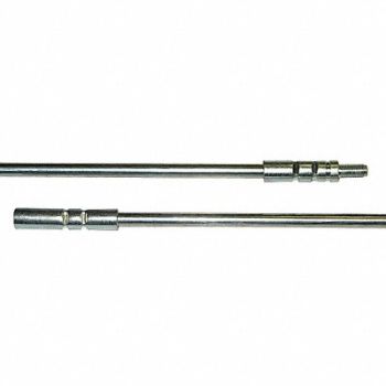 TOUGH GUY Extension Rod 1/4 28(M)and(F)Thread L 36, 3HHE9