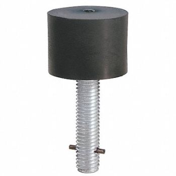 ROCKWOOD Rubber Bumper Door Stop Floor Mount 2, 3HHY4