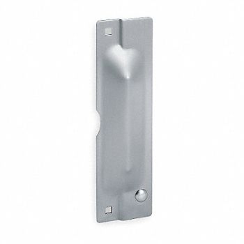 ROCKWOOD Latch Guard Satin for 2-1/8 in Dia.Lock, 3HJA4