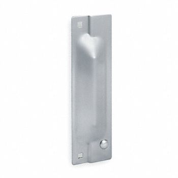 ROCKWOOD Latch Guard Satin SS Not Notched, 3HJA5