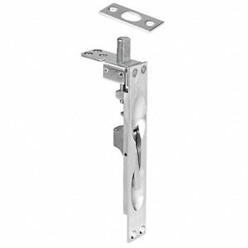 ROCKWOOD Lever Extension Flush Bolt Bright Brass, 3HJD1