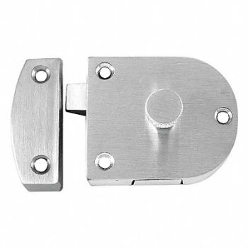 ROCKWOOD Gate Latch Satin Chrome, 3HJE8