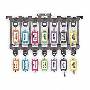 LUCKY LINE PRODUCTS File-A-Key Letter Size 14 Units, 3HJU9