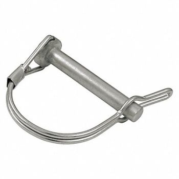 GRAINGER APPROVED Safety Pin Single Wire 3/8 Pin Dia PK5, 3HLA6
