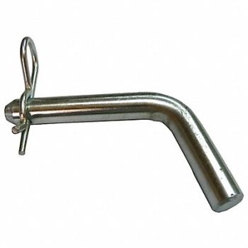 GRAINGER APPROVED Hitch Pin Bent Stl Zinc 3/4x4 1/2L, 3HLT6