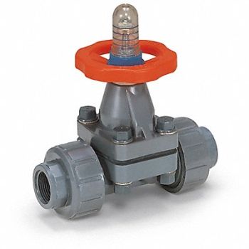 HAYWARD Diaphragm Valve 2-Way 1 in FNPTxSocket, 3HMD4