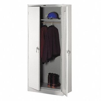 TENNSCO Storage Cabinet 78 x36 x18 LtGry 1Shlv, 3HNJ5