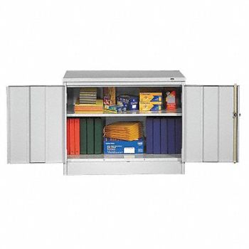 TENNSCO Shelving Cabinet 30 H 36 W Light Gray, 3HNP2