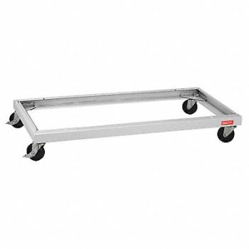 TENNSCO Caster Kit 48 in W x 24 in D Lt Gray, 3HNT2