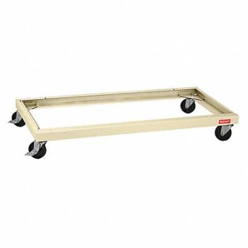 TENNSCO Caster Kit 48 in W x 24 in D Putty, 3HNT3