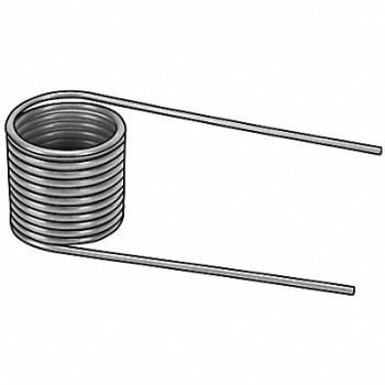 GRAINGER APPROVED Torsion Spring 360 Deg 0.798 OD, 3HPR8