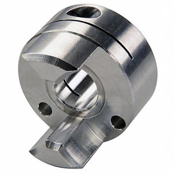 RULAND MANUFACTURING Curved Jaw Coupling Hub 8mm Aluminum, 3HRA8