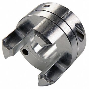RULAND MANUFACTURING Curved Jaw Coupling Hub 16mm Aluminum, 3HRC5