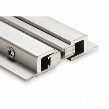 NATIONAL GUARD Double Door Weatherstrip 8 ft Gray, 3HRG2