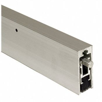 NATIONAL GUARD Automatic Door Bottom 48 In Aluminum, 3HRK1