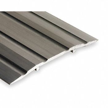NATIONAL GUARD Saddle Threshold Fluted Top 6 ft Alum, 3HRR2