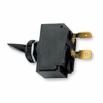 HUBBELL WIRING DEVICE-KELLEMS Marine Toggle Switch SPST 1/4 in Solder, 3HZ85