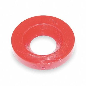 CHICAGO FAUCETS Index Button Red Plastic, 3JAF6