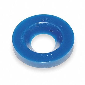 CHICAGO FAUCETS Index Button Blue Plastic, 3JAF7