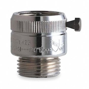 CHICAGO FAUCETS Inline Vacuum Breaker Outlet, 3JAM3