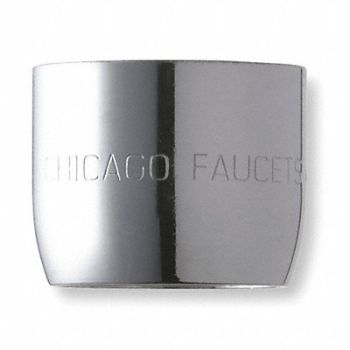 CHICAGO FAUCETS Laminar Outlet Brass 13/16 in - 24, 3JAR4