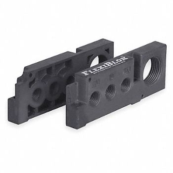 NUMATICS End Plate Kit Mark 8 Manifold Blocks, 3JAX9