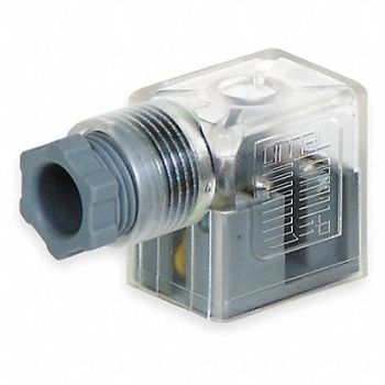 NUMATICS Coil Connector Indicating Light Yes, 3JDE4