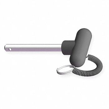 INNOVATIVE COMPONENTS Quick Release Pin 4 Black Polypropylene, 3JDD5