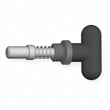 INNOVATIVE COMPONENTS Quick Release Pin Straight Tip Rounded T, 3JDF8