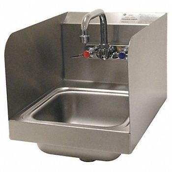 SPACE-SAVER Hand Sink Rect 9 x9 x5, 3JDT2