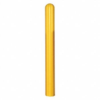 GRAINGER APPROVED Bollard Cover 6 In Dia 72 In H Yellow, 3JJA9