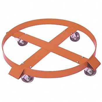 GRAINGER APPROVED Drum Dolly 1000 lb 3-3/4 in H, 3JJK6
