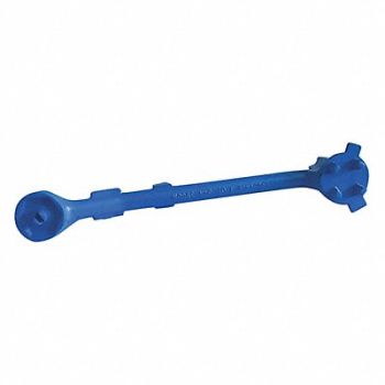 GRAINGER APPROVED Drum Plug Wrench Iron 15 1/2 In L, 3JJL2