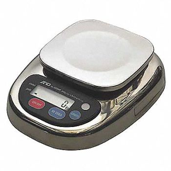 A D WEIGHING Digital Balance SS Platform 1000g Cap., 3WRE9