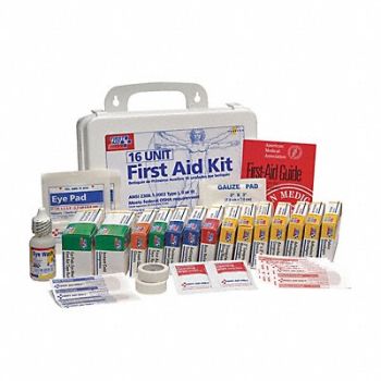 FIRST AID ONLY First Aid Kit Refill Unitized 16 Pcs, 3JNA7