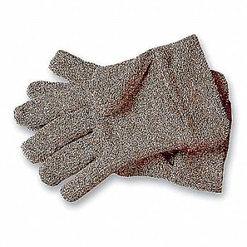 JOMAC Heat Resistant Gloves Brown/White XL PR, 3JRD4