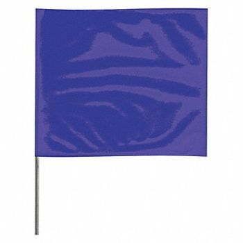 GRAINGER APPROVED Marking Flag 18 Blue PVC PK100, 3JUP5