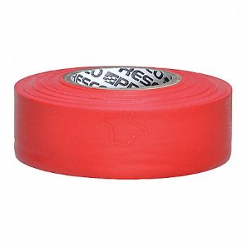 PRESCO PRODUCTS CO Texas Flagging Tape Red 300ft x 1-3/16In, 3JWC7