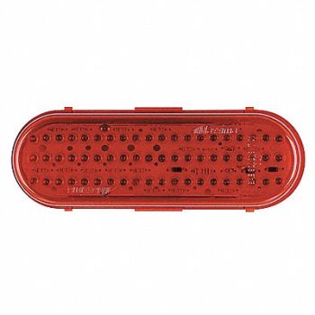 MAXXIMA Stop/Turn/Tail Light Oval Red 6-3/8 L, 3JYD4