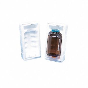 THERMOSAFE Shipper Bottle 10-1/2 in L PK45, 3KEJ6