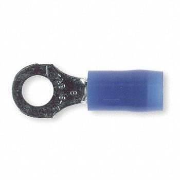 STA-KON Ring Terminal Blue 18 AWG 14 AWG PK100, 3KG42