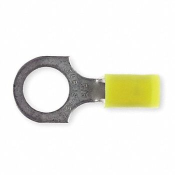 STA-KON Ring Terminal Yellow 12 AWG 10 AWG PK50, 3KG61